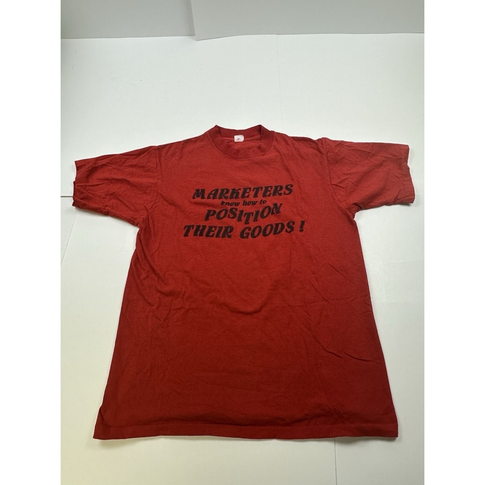 Vintage 1986 American Marketing Association AMA Shirt Mens Medium Single Stitch
